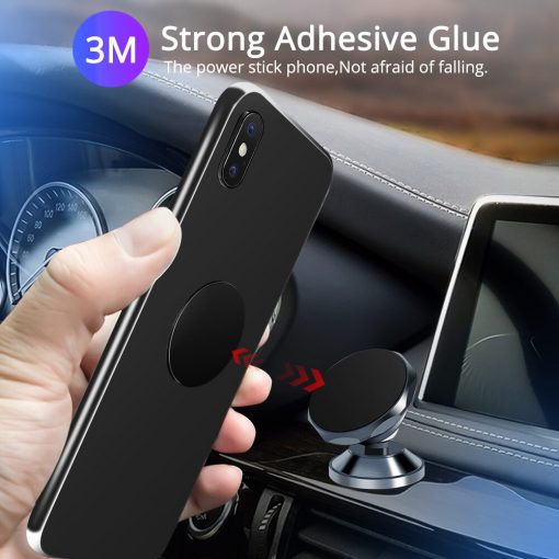 ANMONE 5pcs/1pc Car Phone Holder Metal Plate Disk iron Sheet Sticker 0.3mm thin For iPhone Huawei Holder Magnet Car Stand Mount