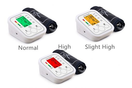 Health Arm Automatic Blood Pressure Monitor BP Sphygmomanometer Pressure Meter Tonometer for Measuring Arterial Pressure
