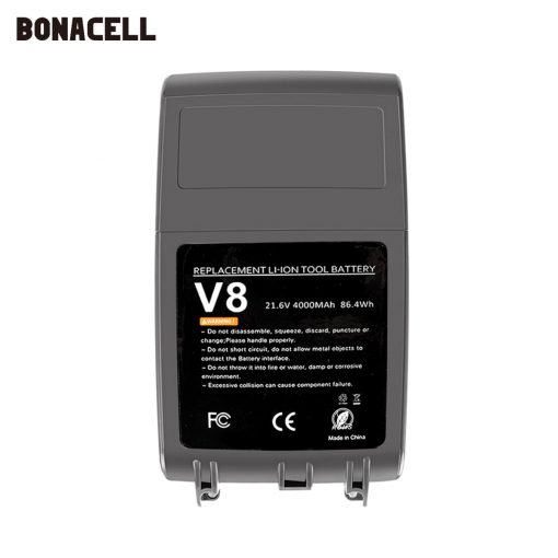 V8 4000mAh 21.6V Battery For Dyson V8 Battery Absolute V8 Animal Li-ion SV10 Vacuum Cleaner Rechargeable BATTERY L70