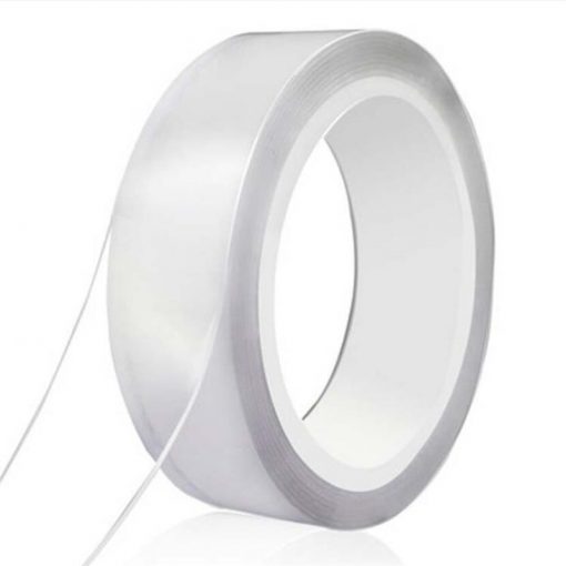 Nano magic Tape Double Sided Tape 1M/2M/3M/5M Transparent NoTrace Reusable Waterproof Adhesive Tape Cleanable Home gekkotape