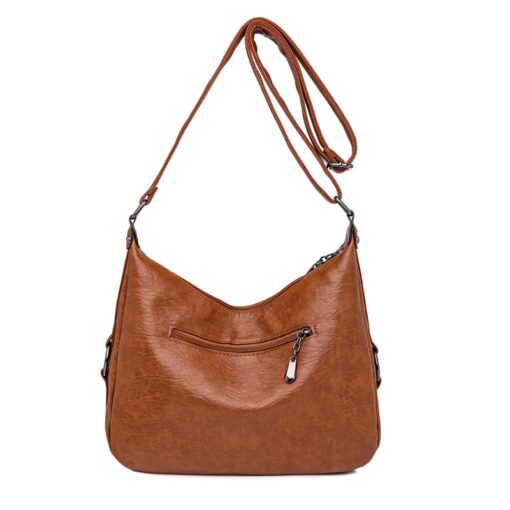 Women Large Soft Leather Shoulder Bags Vintage Bag