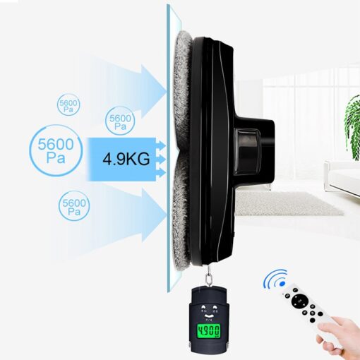 Window Cleaning Robot High Suction Anti-falling Remote Control