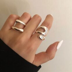 925 Sterling Silver Rings for Women Fashion