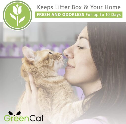 GreenCat - Natural Completely Eliminates Cat Litter odors