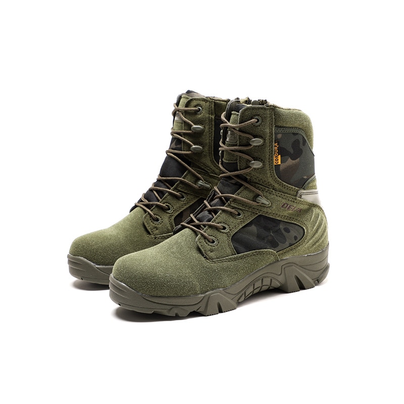 Outdoor Hiking Shoes Mens Professional Climbing Trekking Camping Hunting Shoe Man Waterproof Military Tactical Boots Men