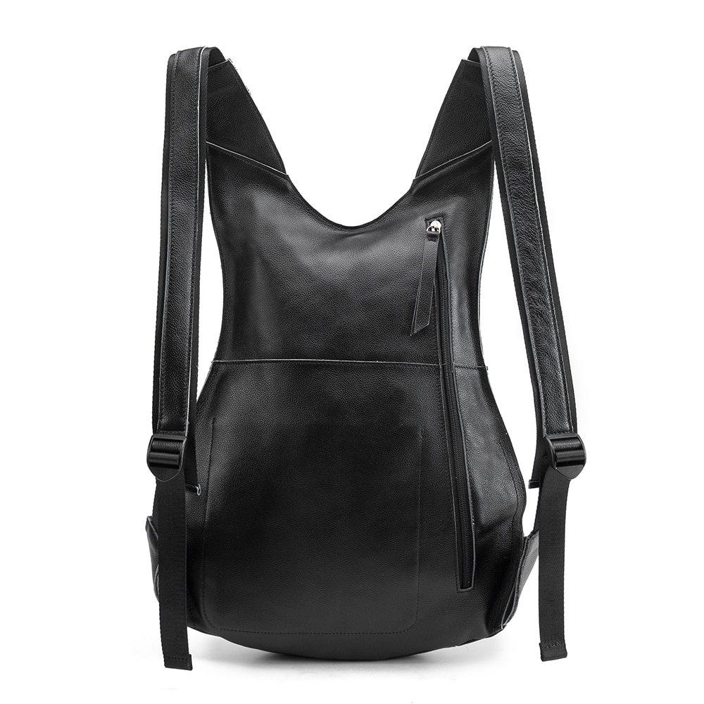 Mini Backpack Women Men's Business Bag Pack for Boys Genuine Leather Shoulder Travel Bag Male Cowhide Hand Bag mochila feminina