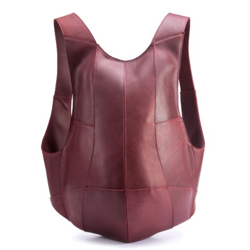 Mini Backpack Women Men's Business Bag Pack Genuine Leather Shoulder Travel Bag