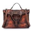 100% Genuine Leather Women Bag Real Cowhide Vintage Handbags