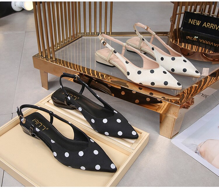 New Sandals in Her Fashion Shoes Female Tip L Obesity Wide Summer Chunky-Heel Outer Wear Women's Shoes