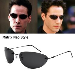 The Matrix Neo Style Polarized Sunglasses Sun Glasses